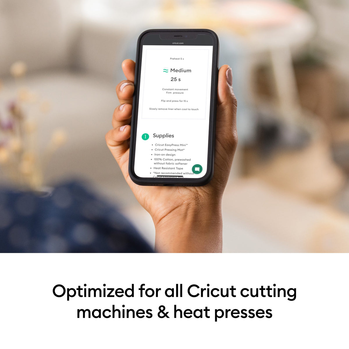 Cricut Joy Xtra™ Smart Iron-On™ Sampler, Elegance (3 ct), White, Black, Red — product image 10