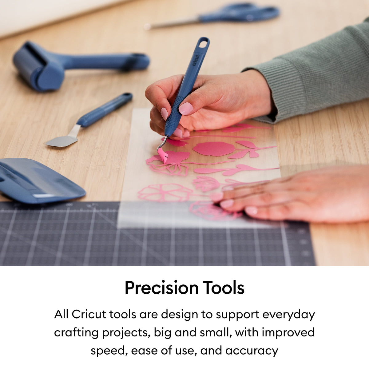 Cricut® XL Scraper, Blue — product image 5