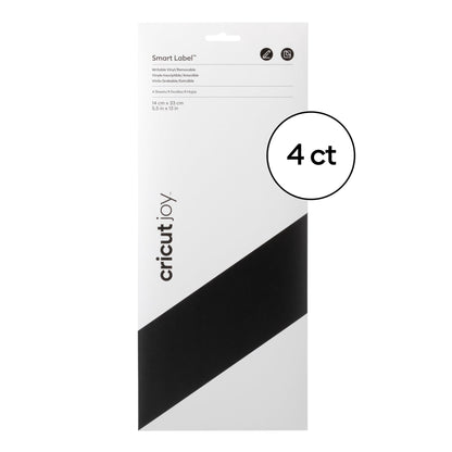 Cricut Joy Smart Label Writable Vinyl Removable Black, 5.5" x 13" — product image 3