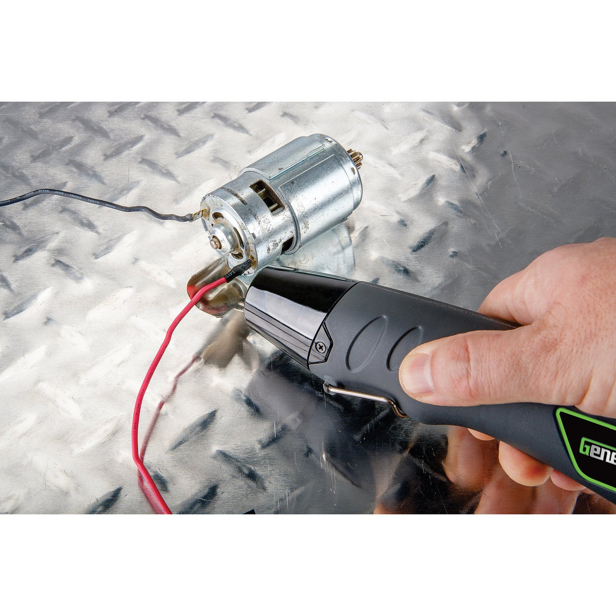 Genesis Mini Heat Gun GHG350 with Curved Nozzle, 350W, Up to 662°F, for Crafts, Embossing, Shrink Wrap and Heat Shrink Tubing — product image 3