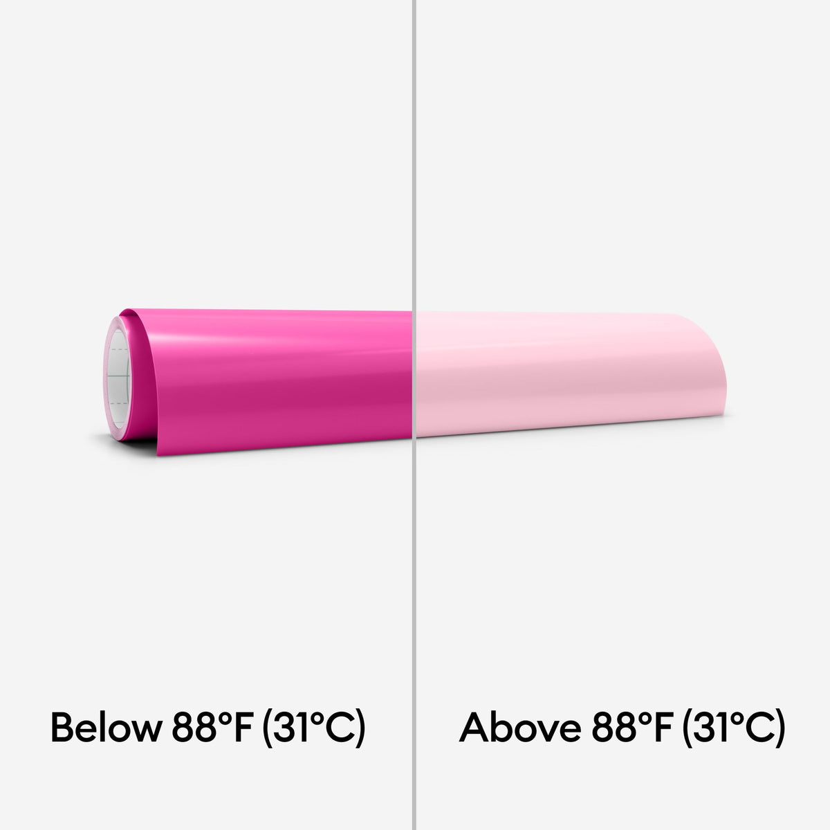 Cricut® Heat-Activated, Color-Changing Vinyl – Permanent Magenta - Light Pink — product image 5