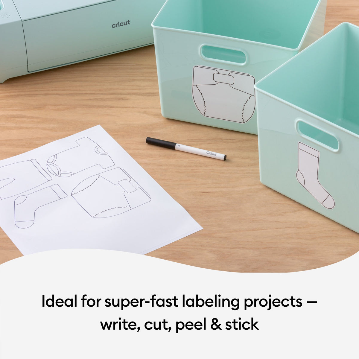Cricut Smart Label Writable Vinyl Permanent (3 ft), 13" x 36" — product image 6