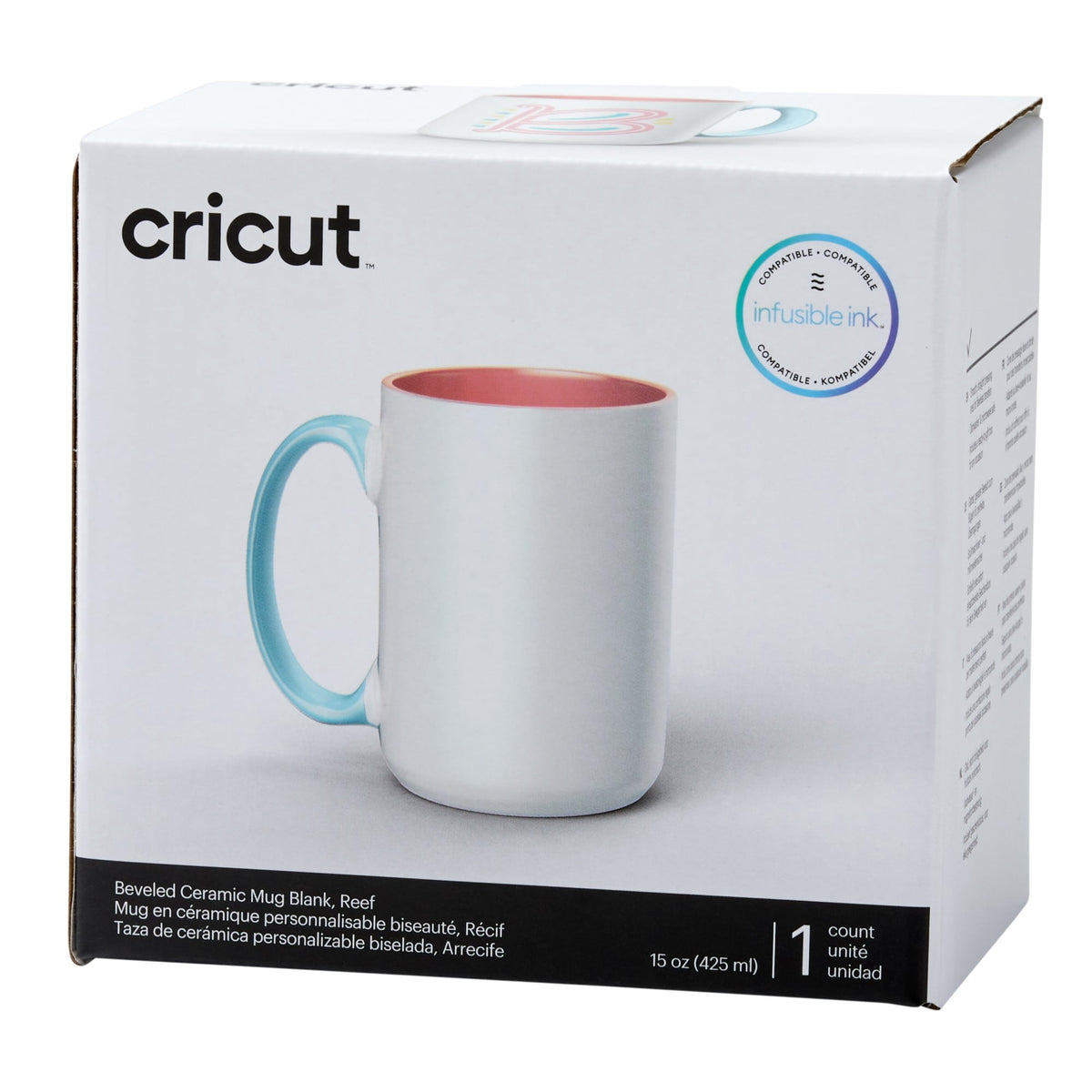 Cricut Reef Beveled Mug Blank