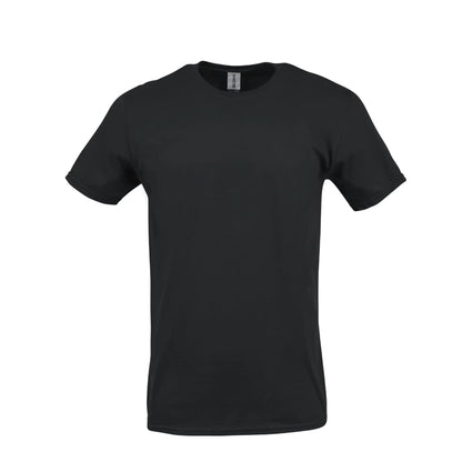 (2 pack) Gildan Adult Short Sleeve Crew T-Shirt – Black Size Large Soft Cotton Classic Fit Blank Tee for Tie Dye & DIY Crafts — product image 11