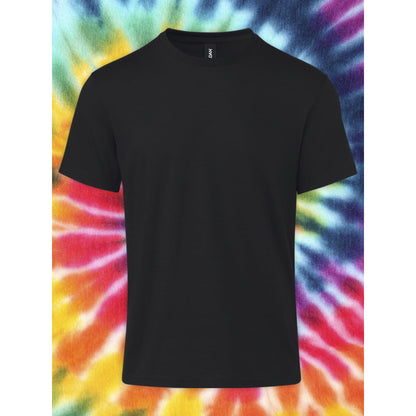 (2 pack) Gildan Adult Short Sleeve Crew T-Shirt – Black Size Large Soft Cotton Classic Fit Blank Tee for Tie Dye & DIY Crafts — product image 2