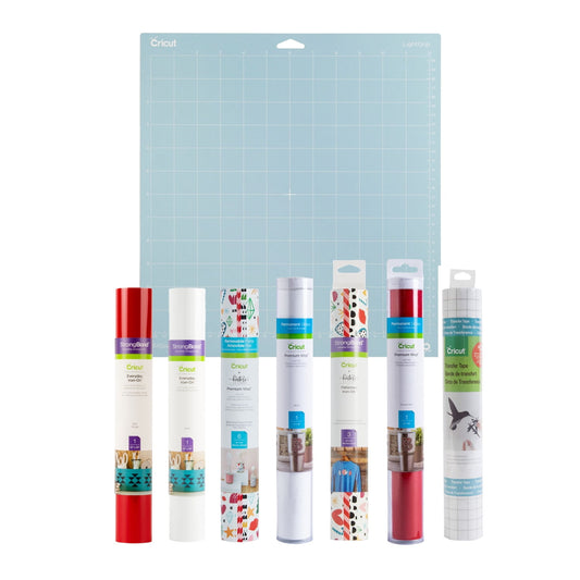 Cricut Iron-On Vinyl & Vinyl Hostess with the Mostess Gingerbread Spice Sampler (13 ct), 12" x 24"