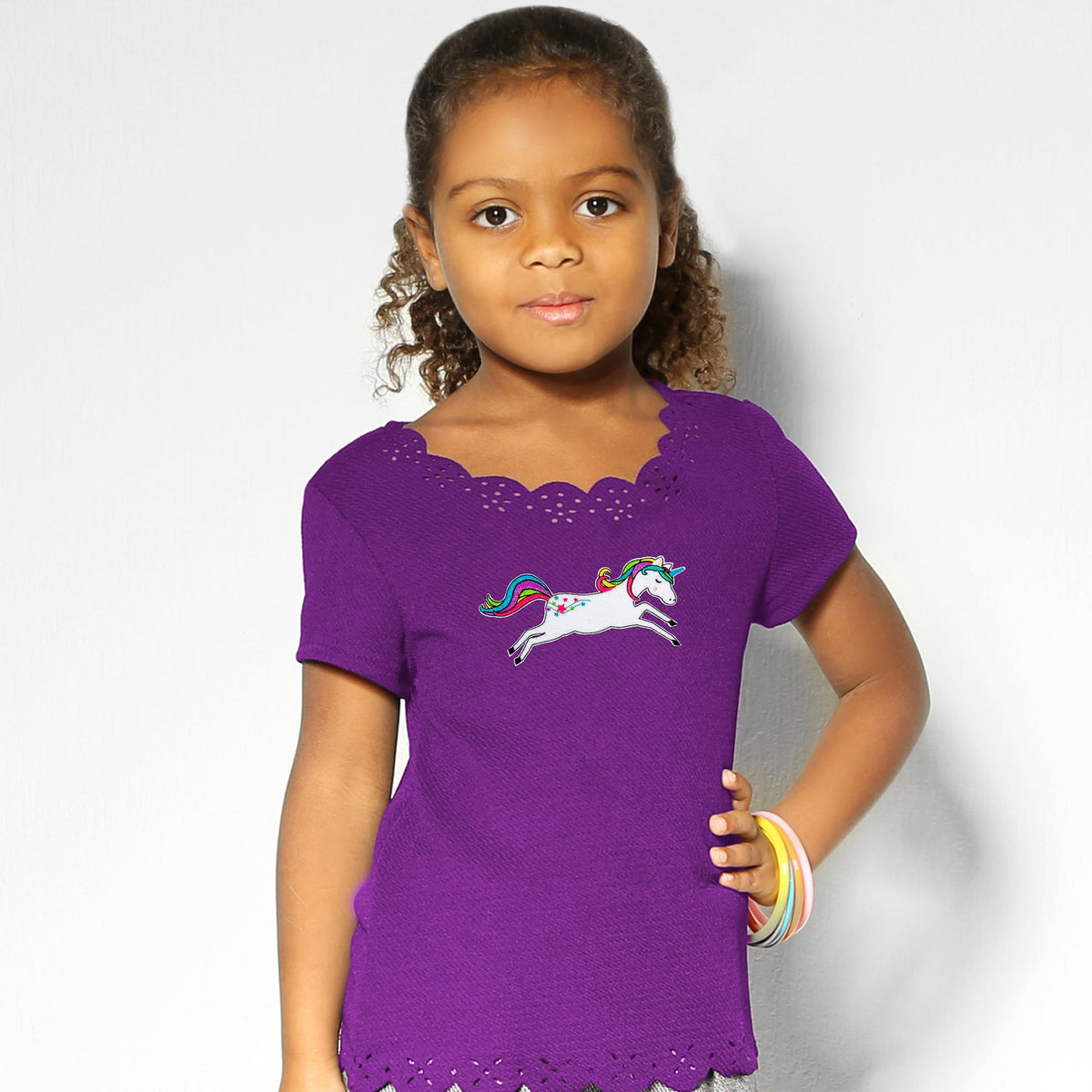 Create It Large Unicorn Applique – Peel & Stick or Iron-on; Multicolor 2.75in Tall, 3 Pieces — product image 5