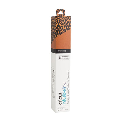(2 pack) Cricut® Infusible Ink™ Sheets (2), Leopard, 12" x 12" — product image 2
