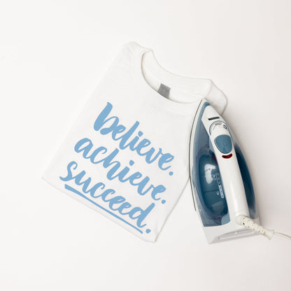 (3 pack) Hello Hobby 12" x 2' Light Blue Iron-On Craft Vinyl Roll — product image 7