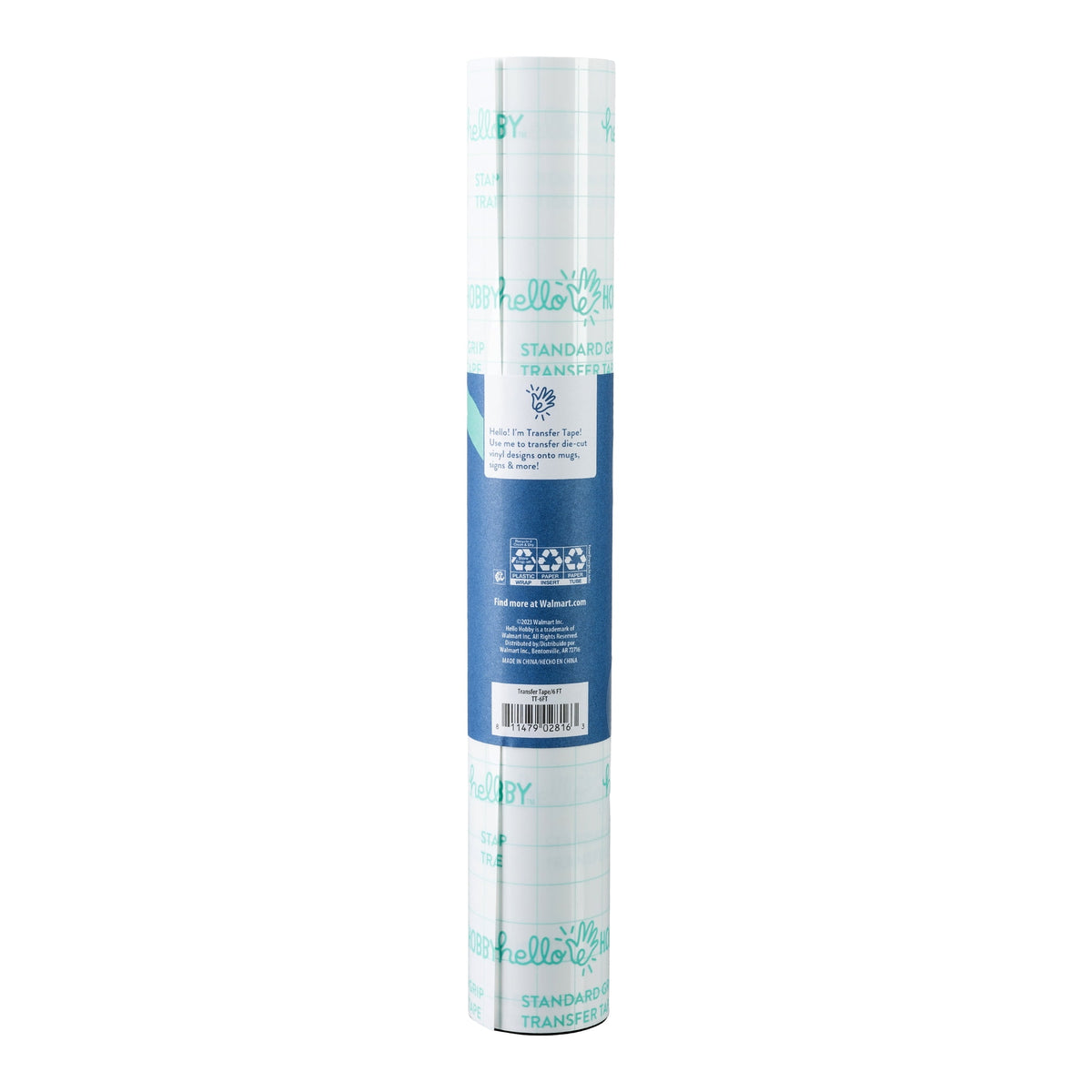 (3 pack) Hello Hobby 12" x 6' Clear Transfer Tape Roll — product image 3
