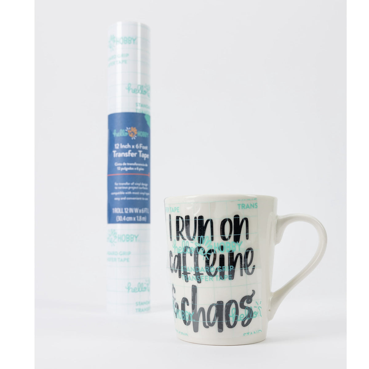 (3 pack) Hello Hobby 12" x 6' Clear Transfer Tape Roll — product image 6