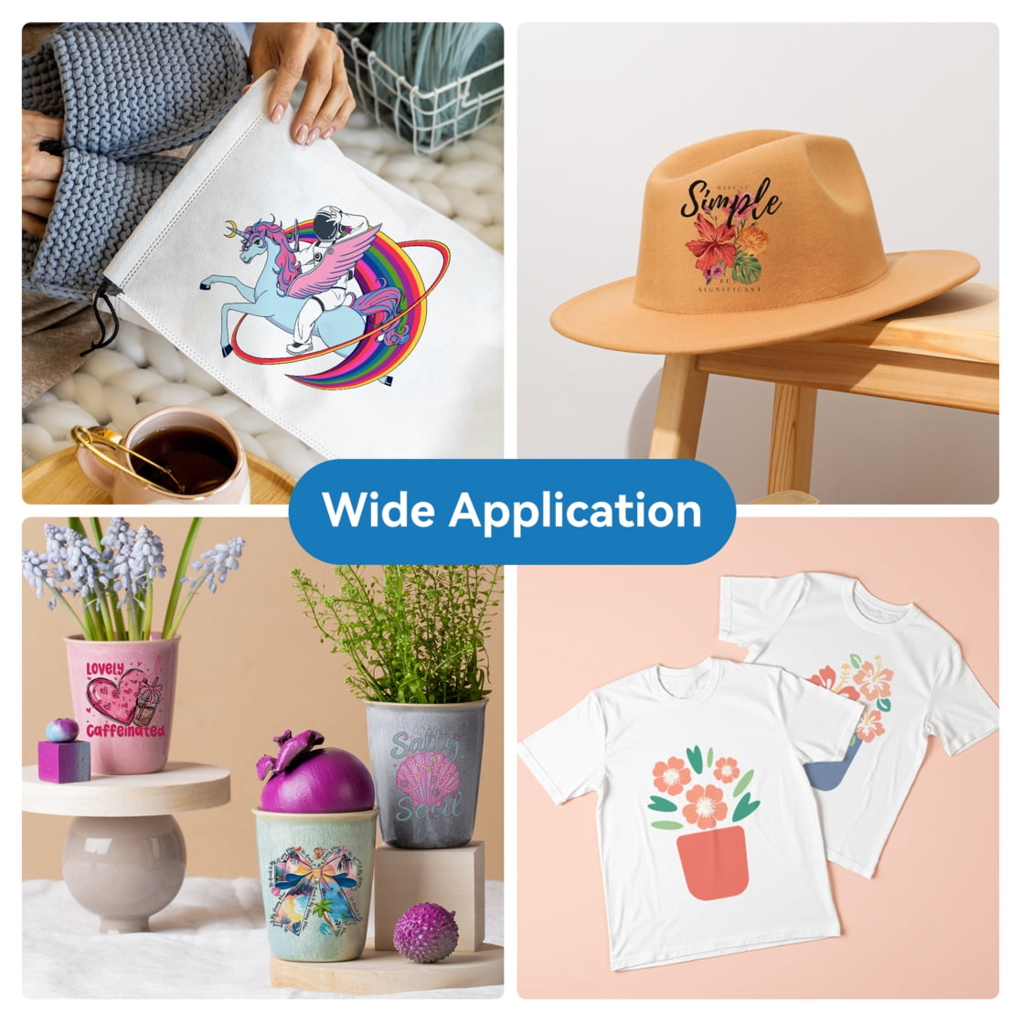 HTVRONT Sublimation Paper 8.5 x 11 inches - 35 Sheets Sublimation Paper Compatible with Ink Jet Printer — product image 7