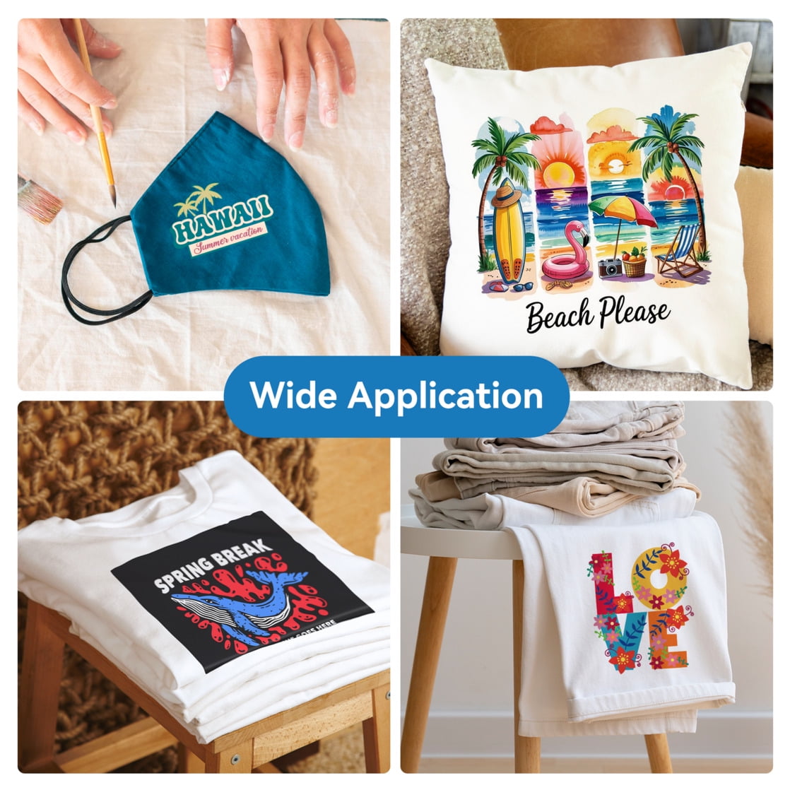 HTVRONT Sublimation Paper 8.5 x 11 inches - 35 Sheets Sublimation Paper Compatible with Ink Jet Printer — product image 8