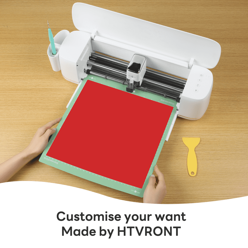 HTVRONT Heat Transfe Puff Vinyl Roll- 12" x 2ft for T Shirts, 3D Puff Heat Transfer Vinyl for Cutting Machine - Easy to Cut & Weed & Transfer-White — product image 7