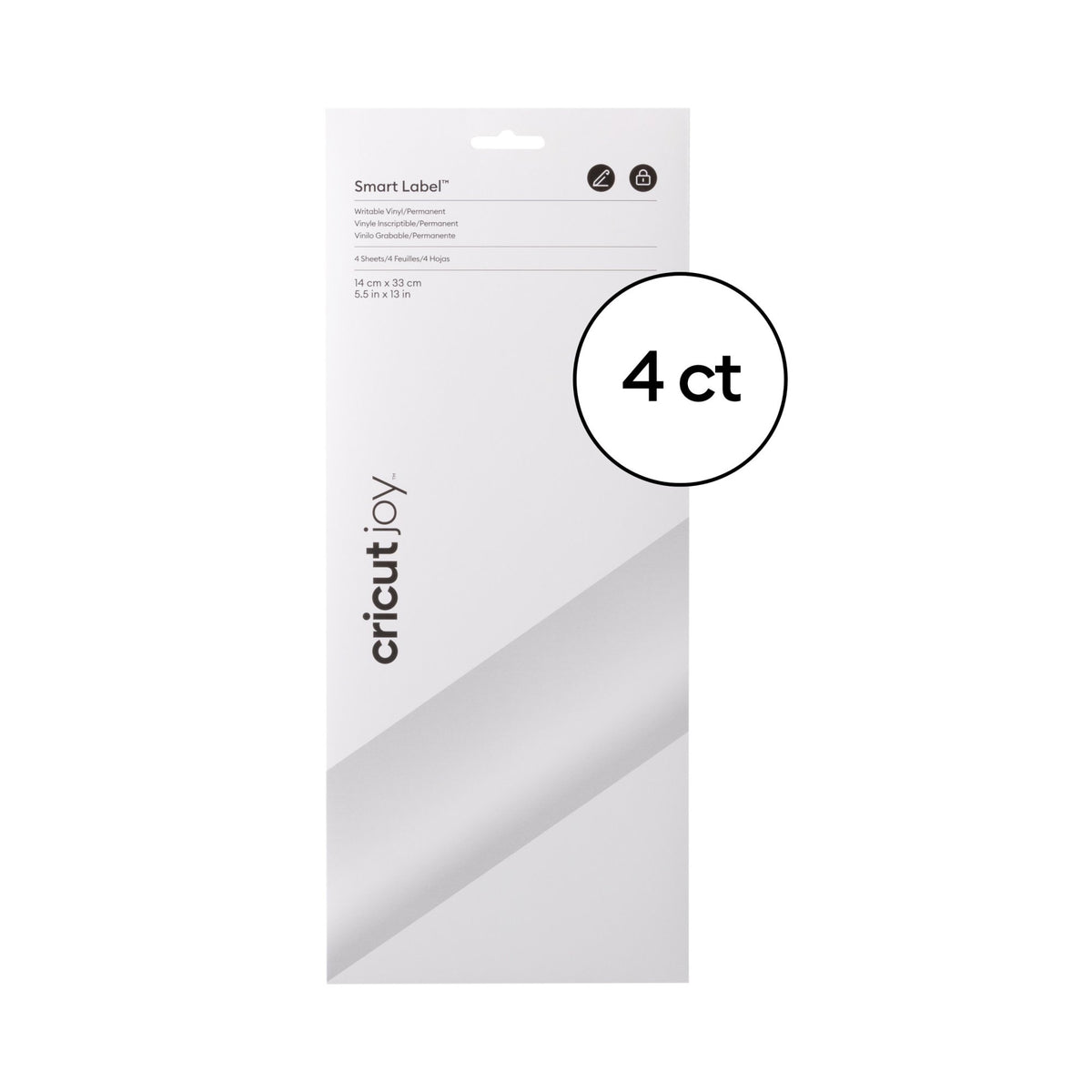 Cricut Joy Smart Label Writable Vinyl - Permanent, 5.5" x 13" — product image 3