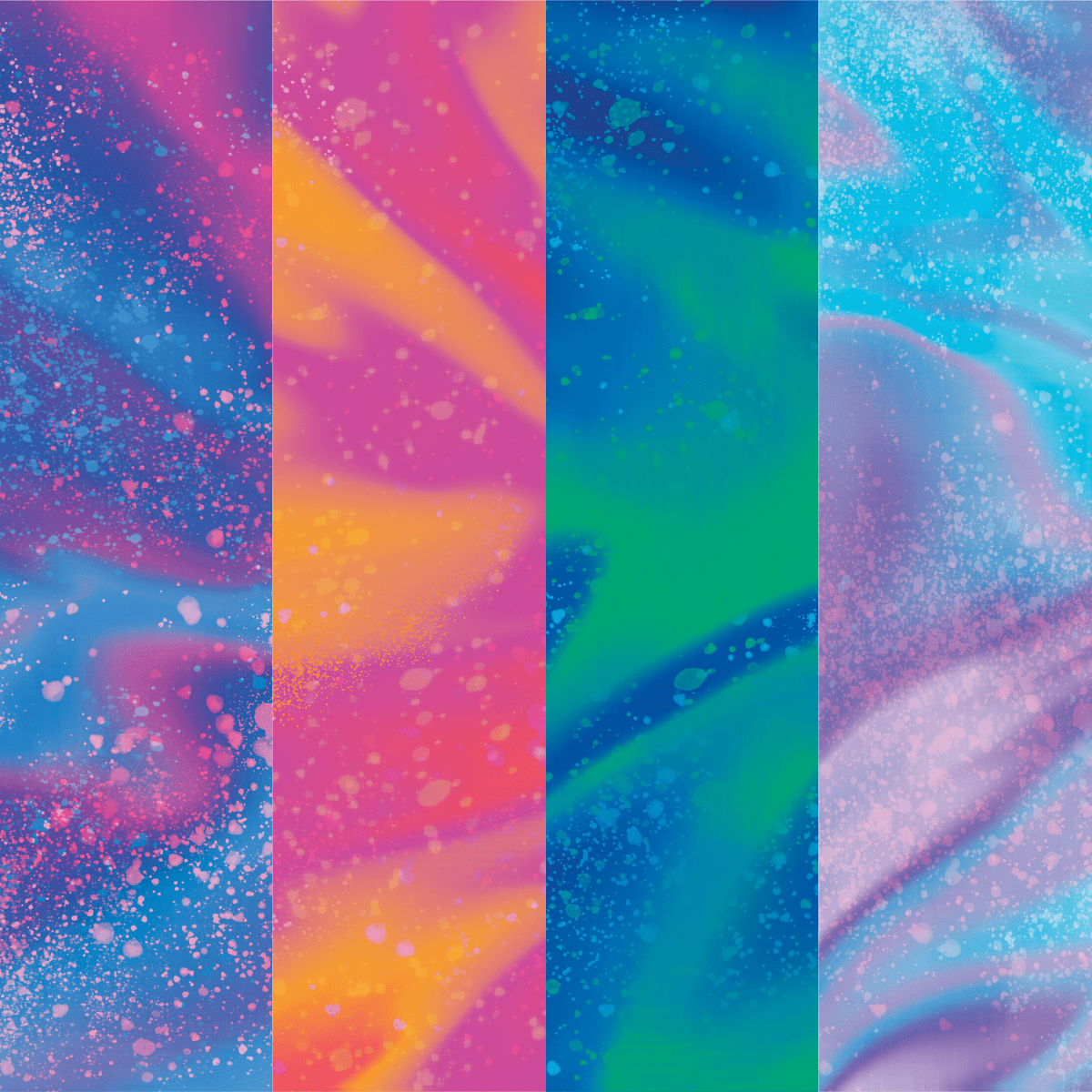 Cricut® Patterned Infusible Ink® Transfer Sheets, 12" x 12",Rainbow Water Splash — product image 4