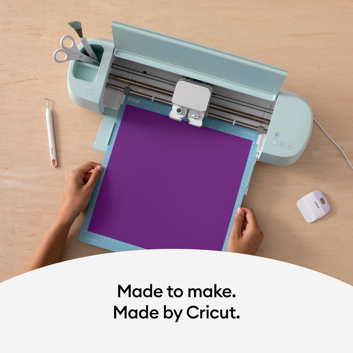 Cricut Heat-Activated, Color-Changing Vinyl Permanent, Purple - Turquoise, 12" x 24", Roll — product image 4