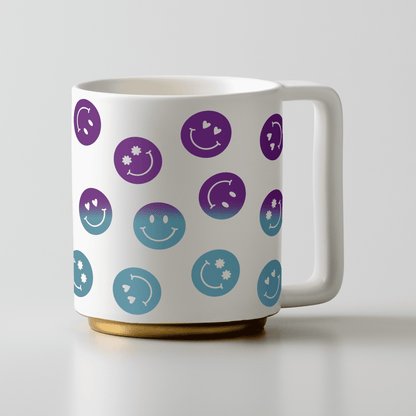 Cricut Heat-Activated, Color-Changing Vinyl Permanent, Purple - Turquoise, 12" x 24", Roll — product image 6