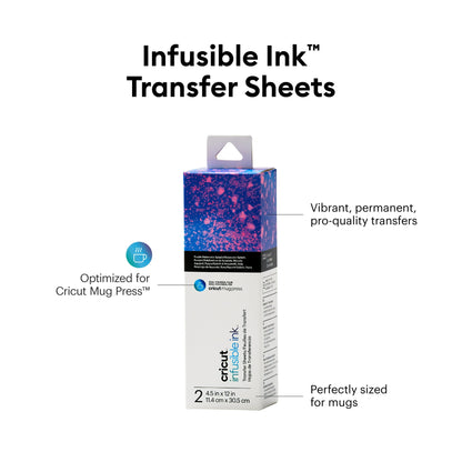 Infusible Ink™ Transfer Sheets Patterns (2 ct), 4.5" x 12",PURPLE WATERCOLOR SPLASH — product image 2