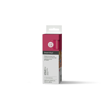 Cricut Joy™ Smart Vinyl™ Matless Permanent Vinyl, 5.5" x 48",Party Pink