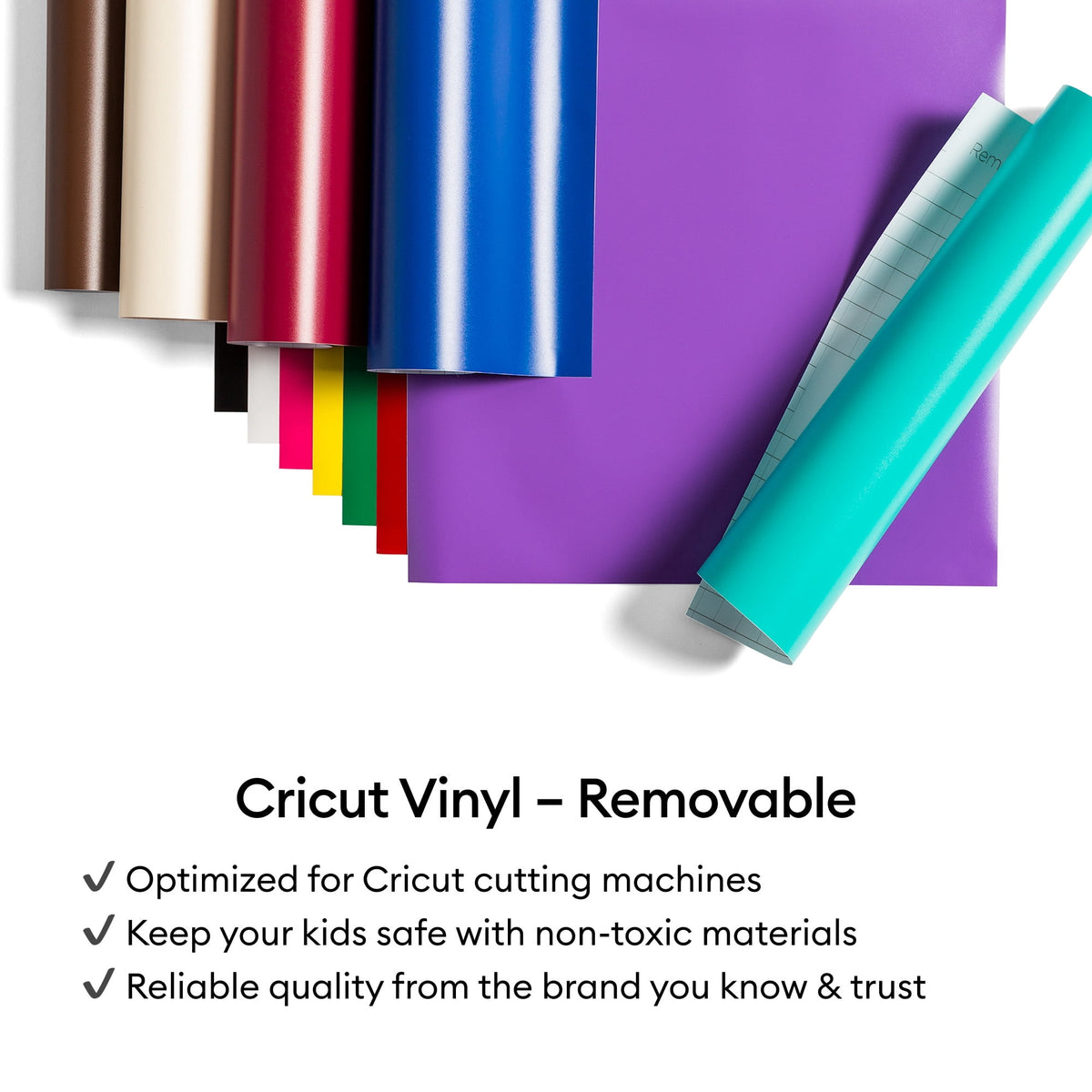Cricut® Vinyl – Removable (4 ft), 12 x48,Cardinal Red — product image 8