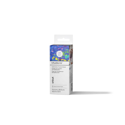 Cricut® Patterned Infusible Ink® Transfer Sheets, 4.5" x 12",Blue Paint Splash