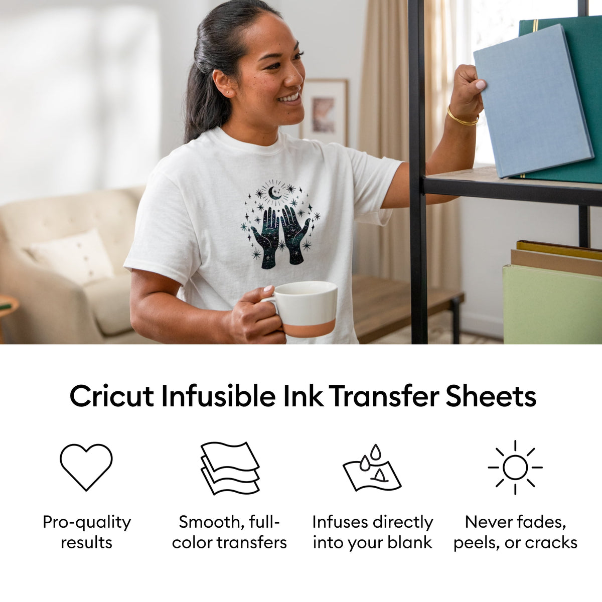 Cricut® Patterned Infusible Ink® Transfer Sheets, 4.5" x 12",Pink Lemonade — product image 2