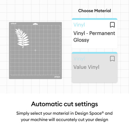Cricut® Glossy Vinyl – Permanent (4 ft), 12" x 48", White — product image 5