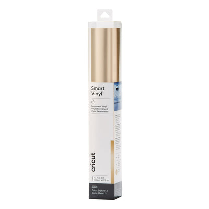 Cricut® Smart Vinyl™ Matte Metallic Matless Permanent Vinyl (3 ft), 13" x 36",Champagne — product image 2