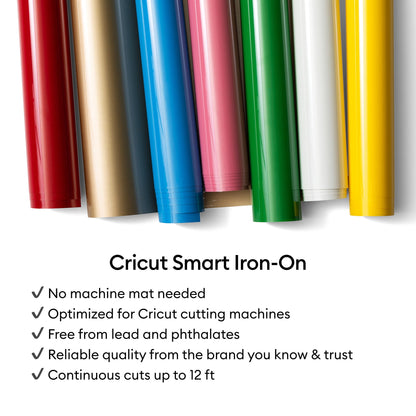 Cricut® Smart Iron-On™ Vinyl Matless Heat Transfer Vinyl (3 ft), 13 x36, Pink — product image 9