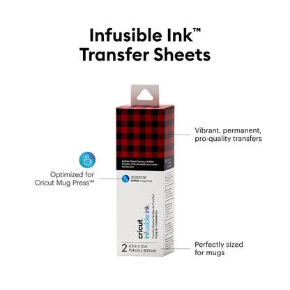 Infusible Ink™ Transfer Sheets Patterns (2 ct), 4.5" x 12",BUFFALO CHECK — product image 2