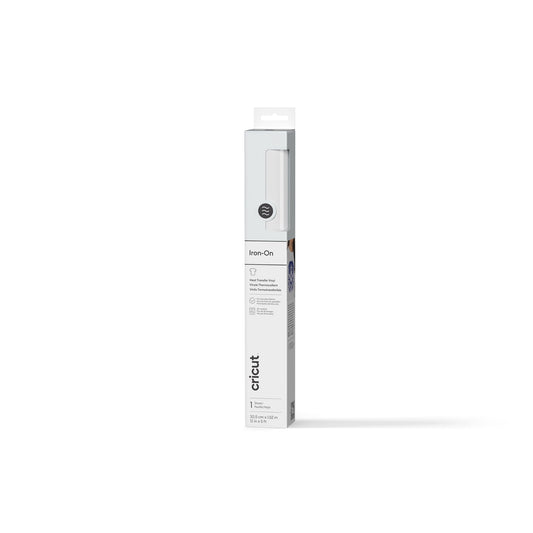 Cricut® Iron-On™ Vinyl (5 ft), 12 x 5ft, White