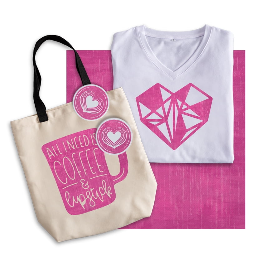 Cricut® Patterned Infusible Ink® Transfer Sheets, 12" x 12",Distressed Berry — product image 2