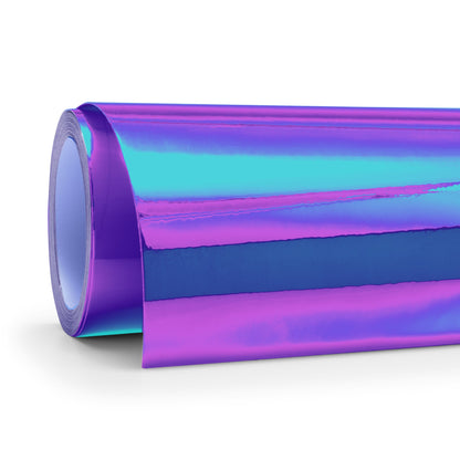 Cricut Joy™ Smart Iron-On™ Vinyl Holographic Matless Heat Transfer Vinyl, 5.5" x 24", Silver — product image 3