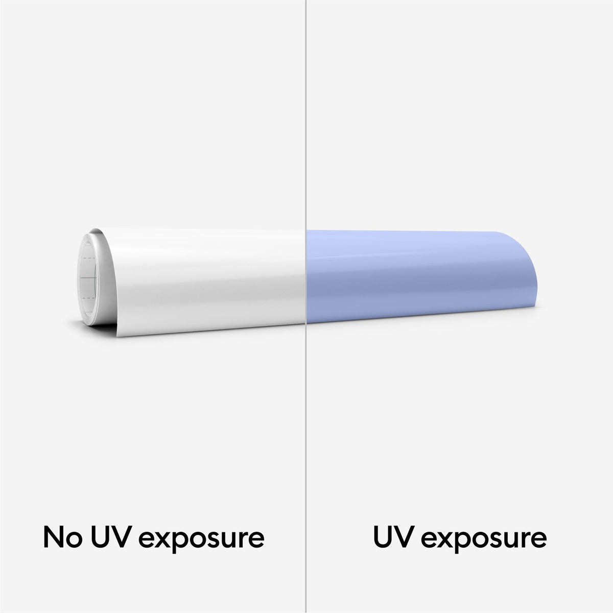 Cricut UV-Activated, Color-Changing Iron-On, White - Blue, 12" x 19", Roll — product image 3