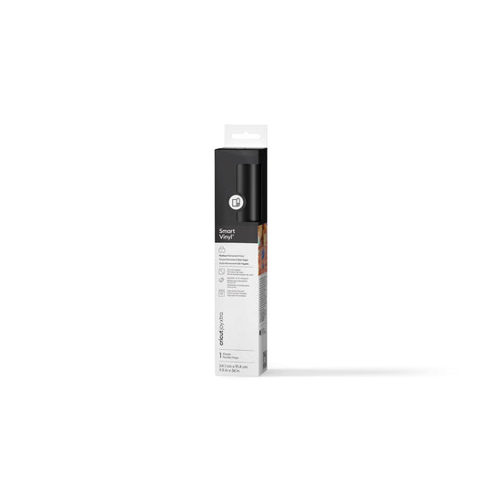 Cricut Joy Xtra™ Smart Vinyl™ Matless Permanent Vinyl (3 ft), 9.5" x 36",Black