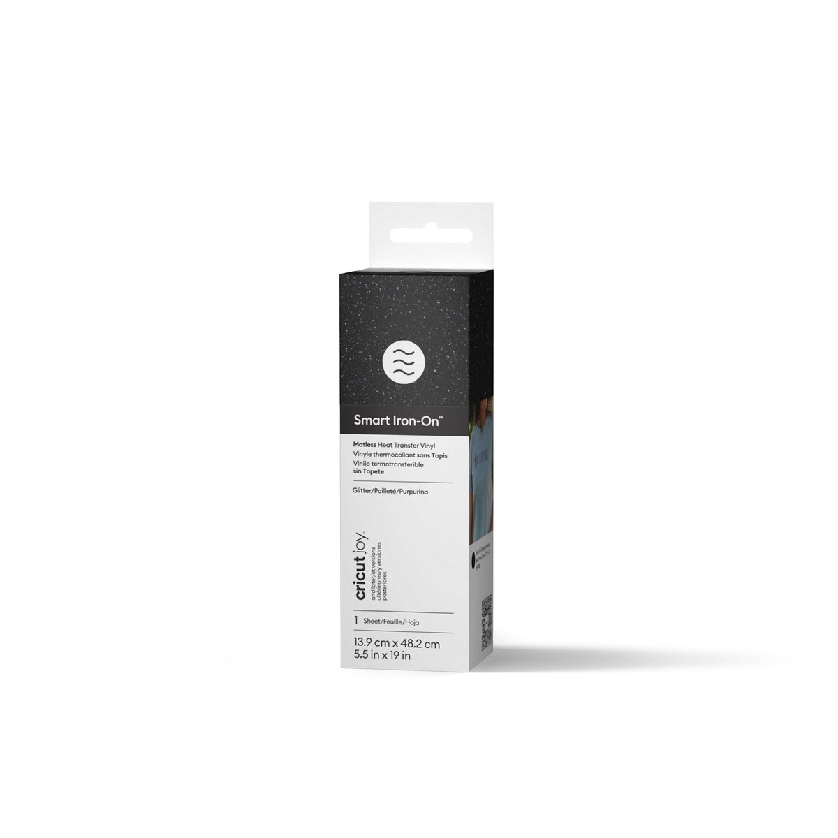 Cricut Joy™ Smart Iron-On™ Glitter, Black — product image 2