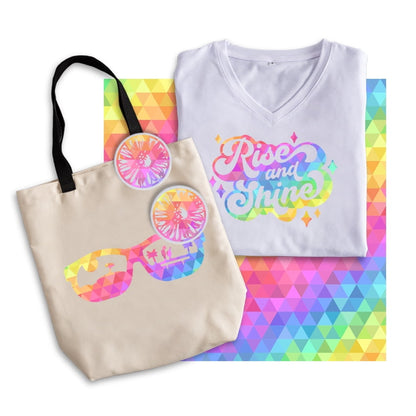 Cricut® Patterned Infusible Ink® Transfer Sheets, 12" x 12",Rainbow Triangles — product image 3