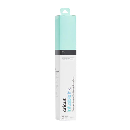 (2 pack) Cricut® Infusible Ink™ Sheets (2), Mint, 12" x 12" — product image 2