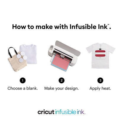 (2 pack) Cricut® Infusible Ink Sheets Solid (2), True Blue, 12" x 12" — product image 4
