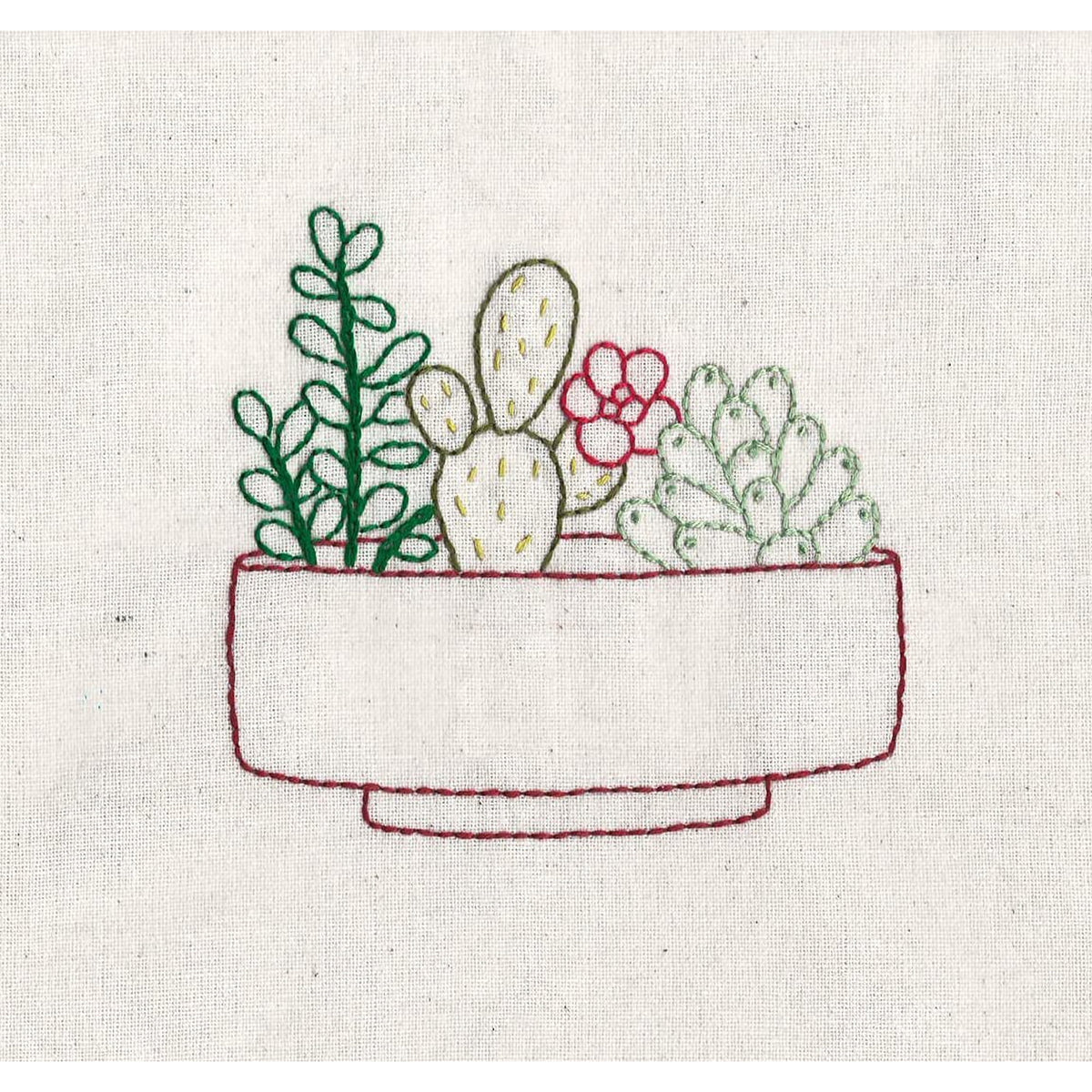 (3 pack) Stitcher's Revolution Desert Bloom Iron-on Transfer Pattern for Embroidery — product image 3
