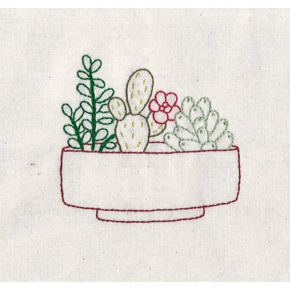 (3 pack) Stitcher's Revolution Desert Bloom Iron-on Transfer Pattern for Embroidery — product image 3