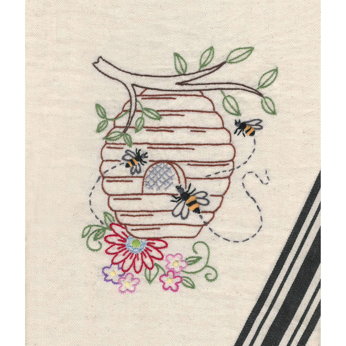 (3 pack) Stitcher's Revolution Buzzing Bees Iron OnTransfer Pattern for Embroidery, 8 Designs — product image 5