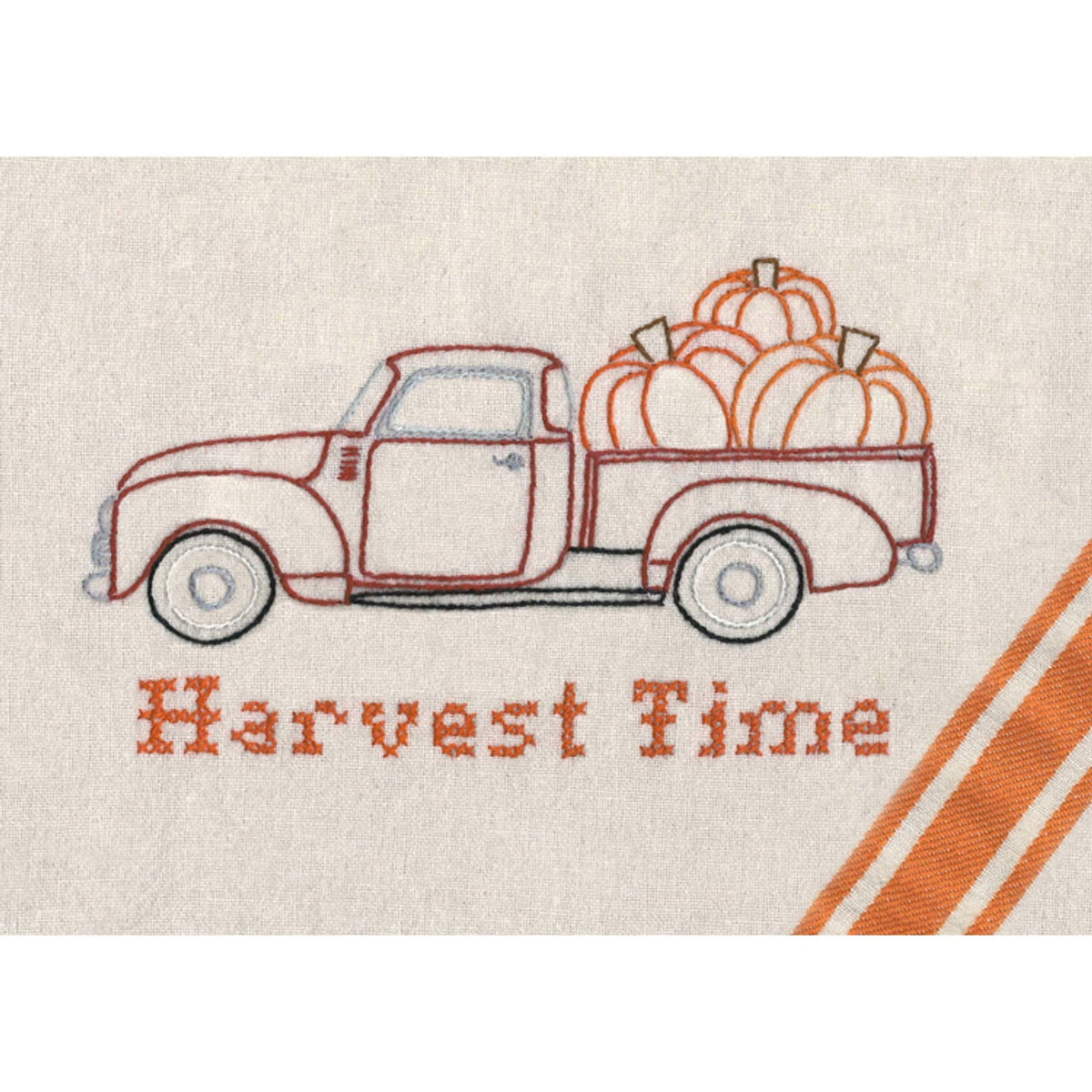 (3 pack) Stitcher's Revolution Retro Red Truck Iron On Pattern for Embroidery, 11 Designs — product image 5