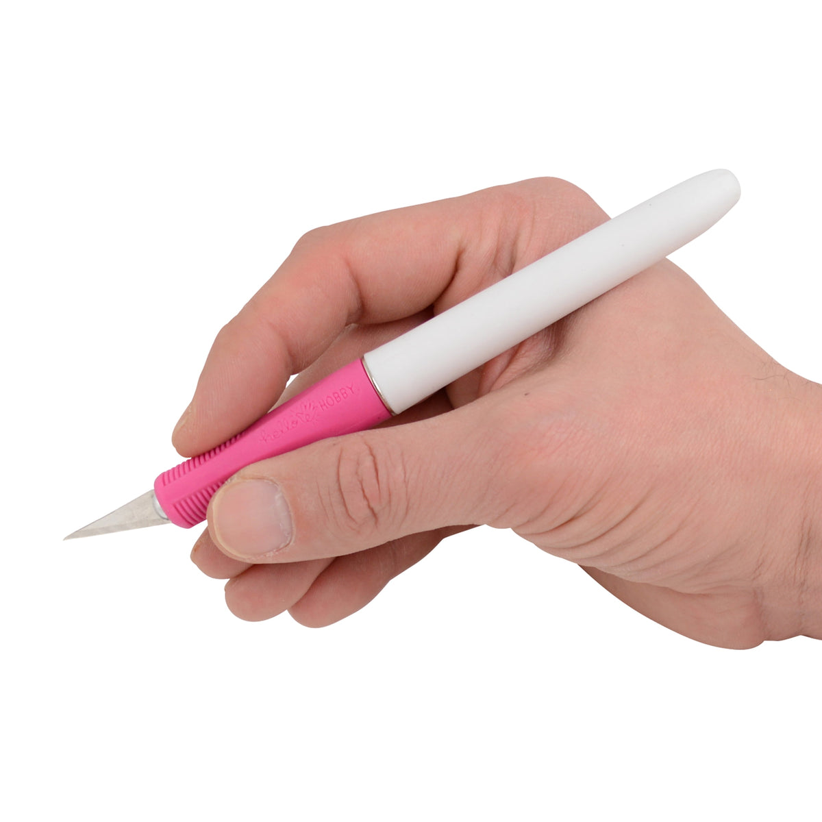 (2 pack) Hello Hobby Soft Grip Craft Knife, 6 Pieces, Pink — product image 13
