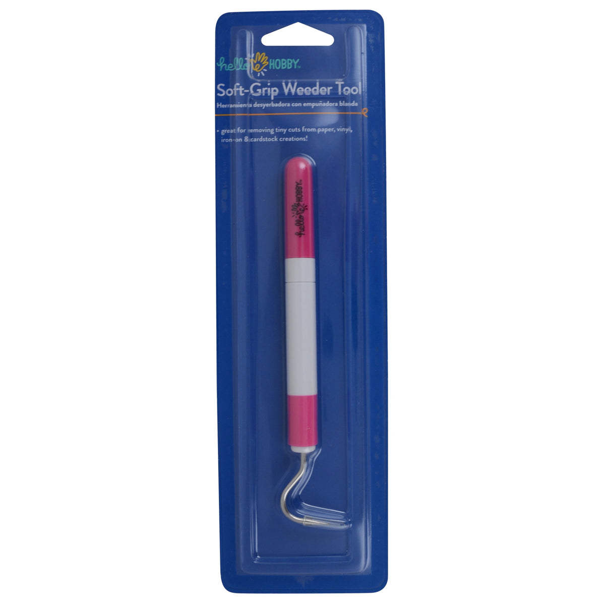 (2 pack) Hello Hobby Pink Craft Weeder Tool with Soft Handle for Scrapbooking — product image 2