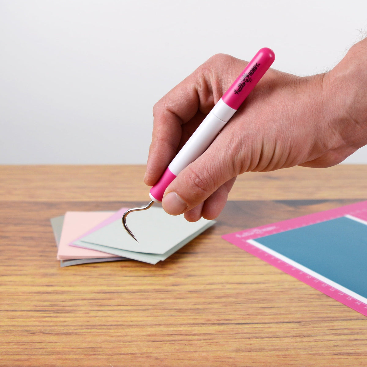 (2 pack) Hello Hobby Pink Craft Weeder Tool with Soft Handle for Scrapbooking — product image 5