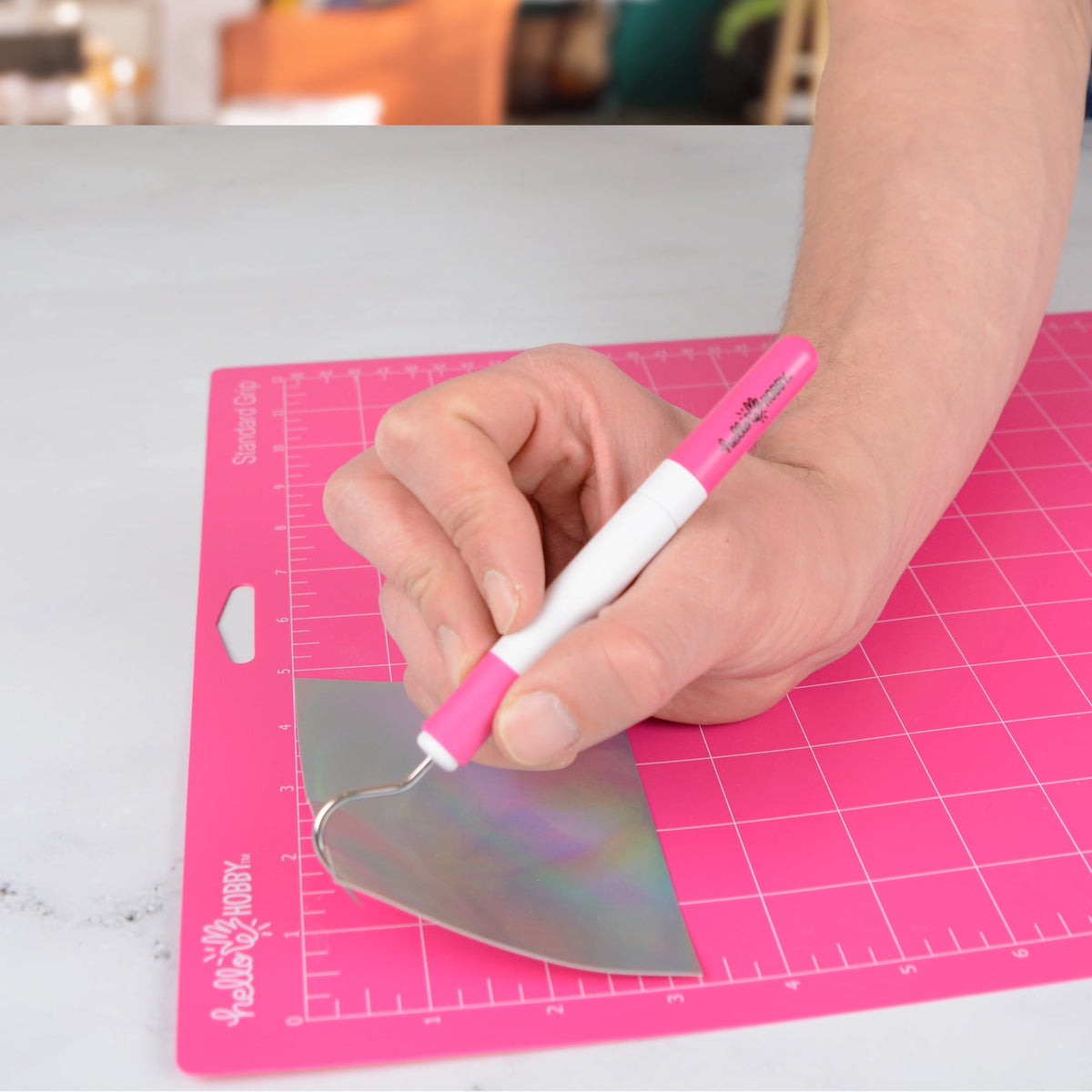 (2 pack) Hello Hobby Pink Craft Weeder Tool with Soft Handle for Scrapbooking — product image 6