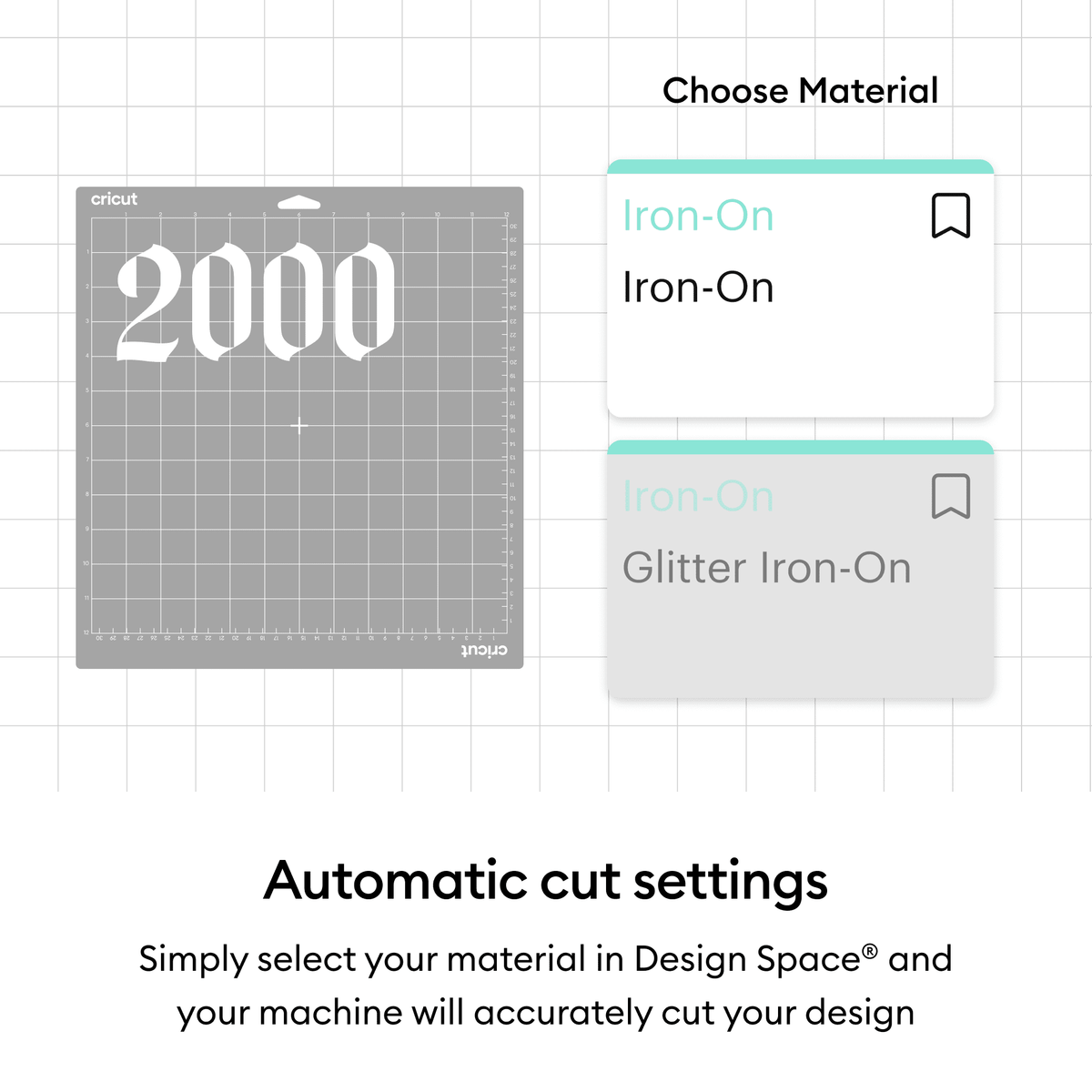 Cricut® Iron-On™ Vinyl, Metallics Sampler (6), 12 x12 — product image 3