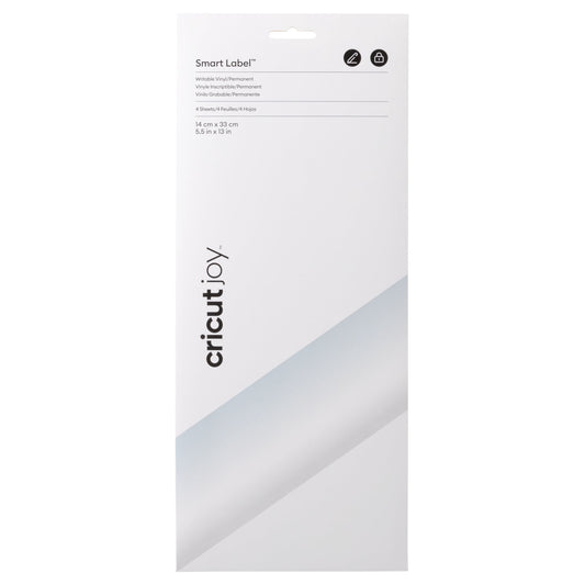 Cricut Joy Smart Label Writable Vinyl - Permanent, 5.5" x 13"